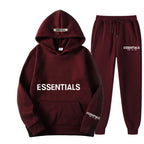Couple Hooded Two-Piece Tracksuit