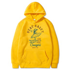 Funny Printed Fleece Hoodie