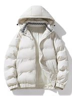 Men's Plus Size Hooded Padded Winter Coat