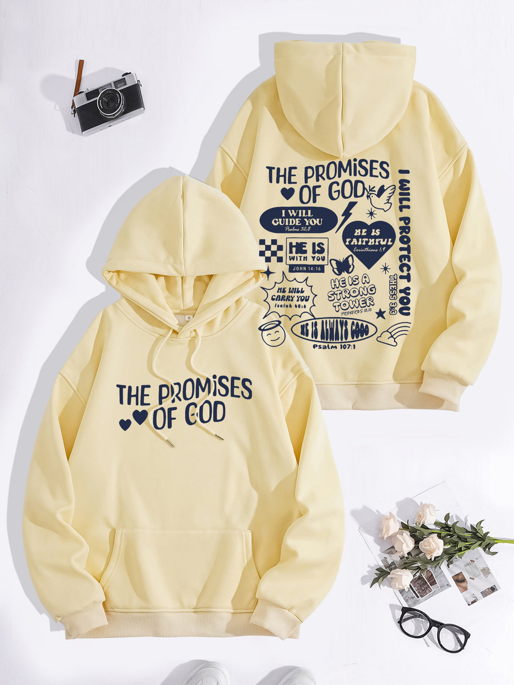Christian Graphic Pullover Hoodie
