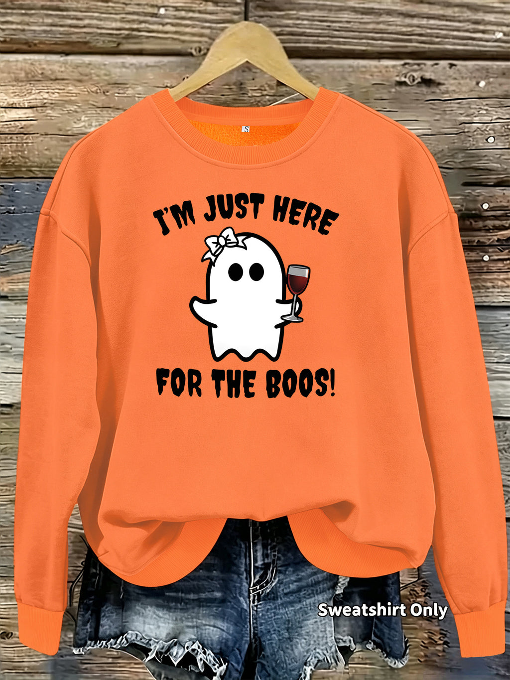 Women's Printed Fleece Sweatshirt