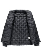 Men's Full Size Padded Quilted Winter Puffer Jacket Plus Size