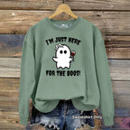 Women's Printed Fleece Sweatshirt