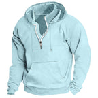 Long Sleeve Half Zip Hoodie