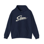 Seen Script Hoodie | Vintage Script Logo Pullover