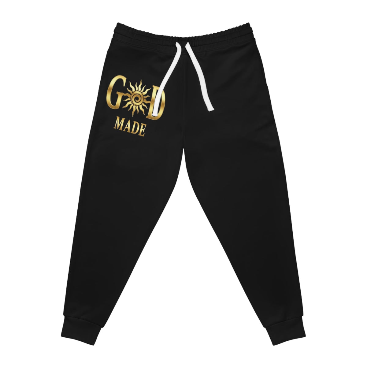 God Made Athletic Joggers — Inspirational Christian Sweatpants