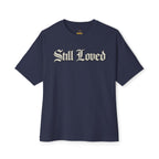 Still Loved. Chrome Outline Oversized Boxy Tee