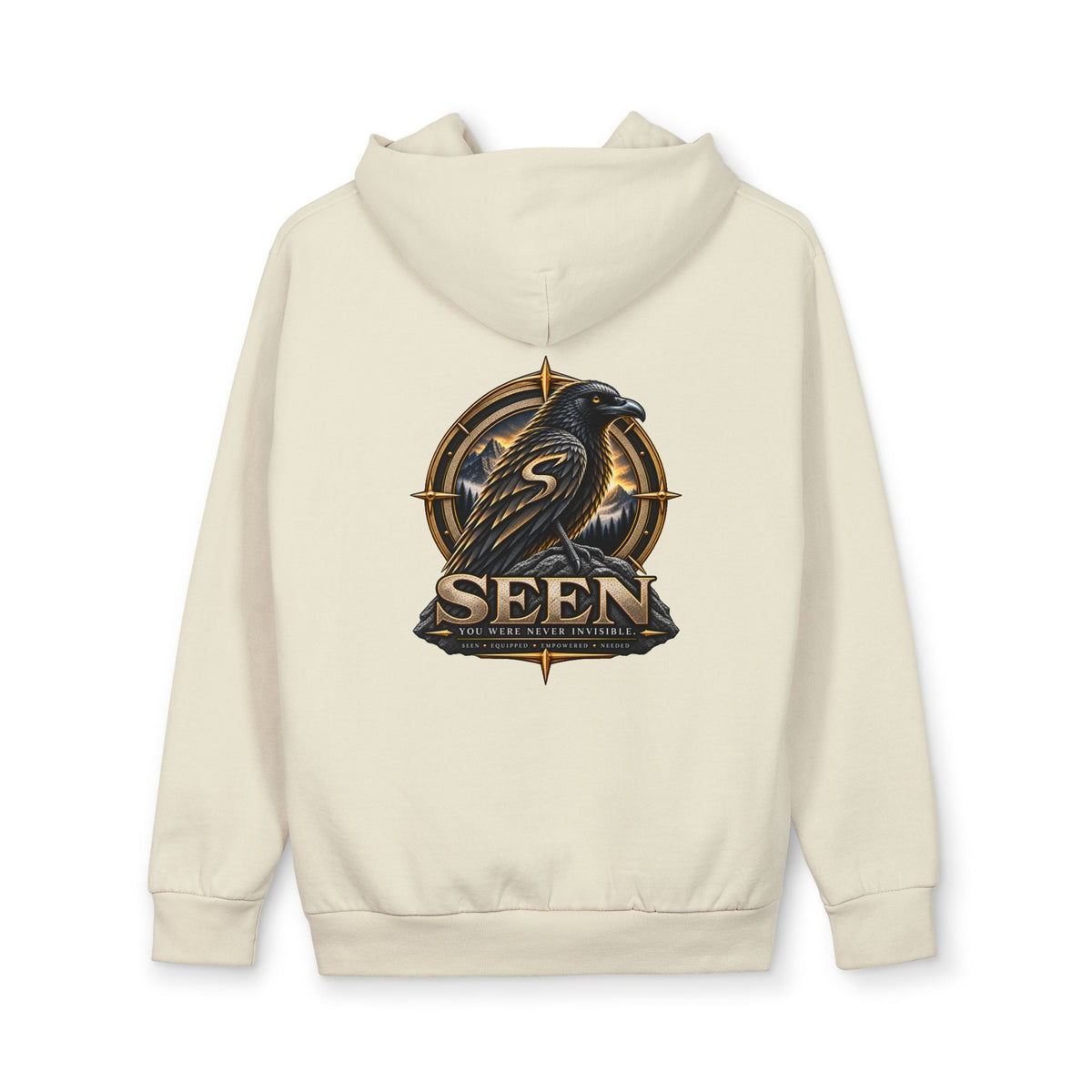The Raven Heavyweight Hoodie | SEEN Raven Compass