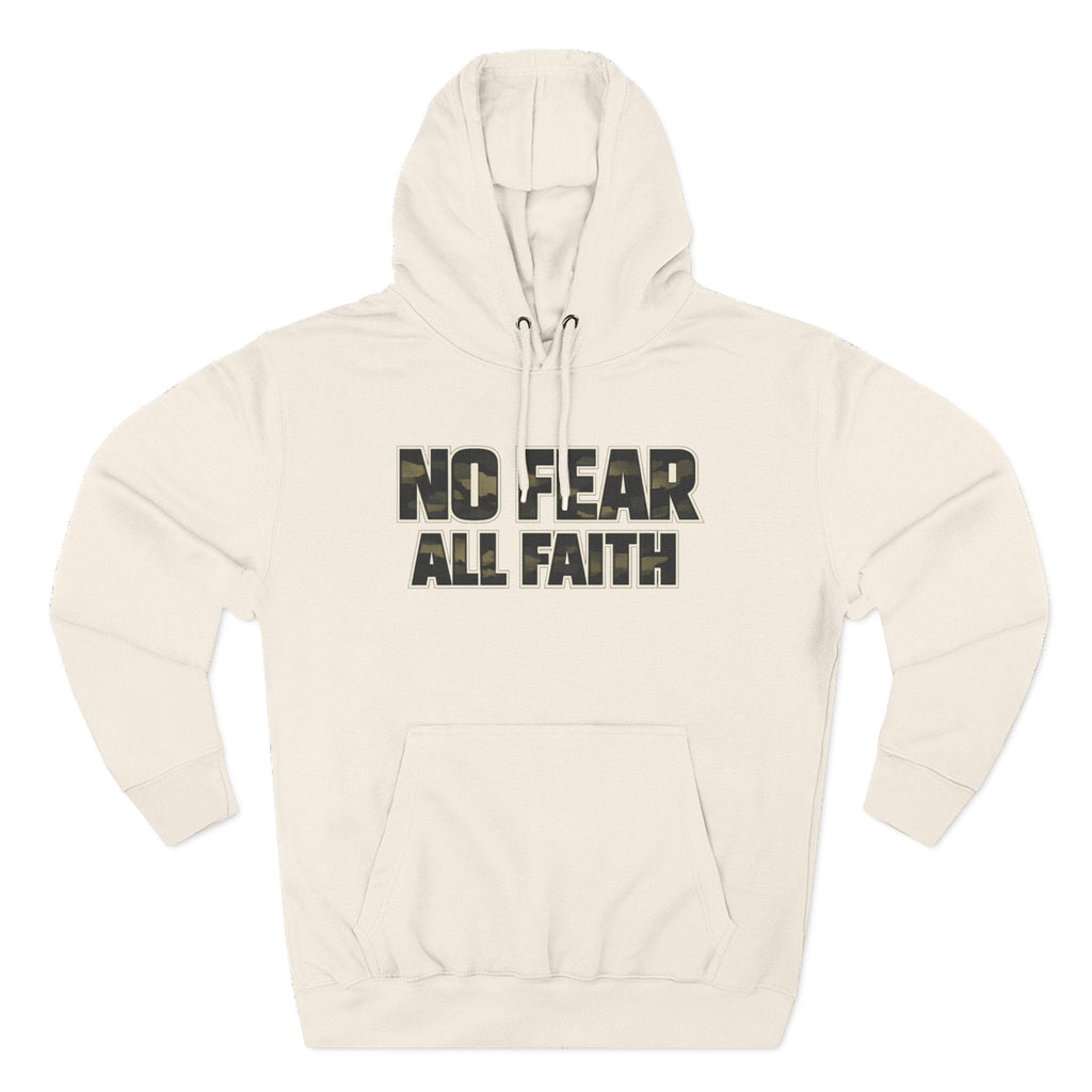 No Fear All Faith Hoodie — 2 Timothy 1:7 Inspirational Pullover