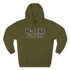 No Fear All Faith Hoodie — 2 Timothy 1:7 Inspirational Pullover