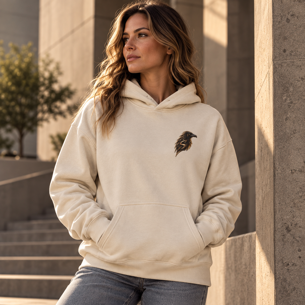 The Raven Heavyweight Hoodie | SEEN Raven Compass
