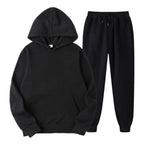 Casual Hooded Tracksuit Set