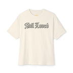 Still Loved. Chrome Outline Oversized Boxy Tee