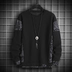 Oversized Layered Pullover Hoodie
