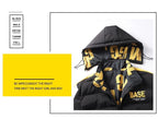 Winter Cotton-padded Men's Thickened Coat Jacket