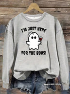 Women's Printed Fleece Sweatshirt