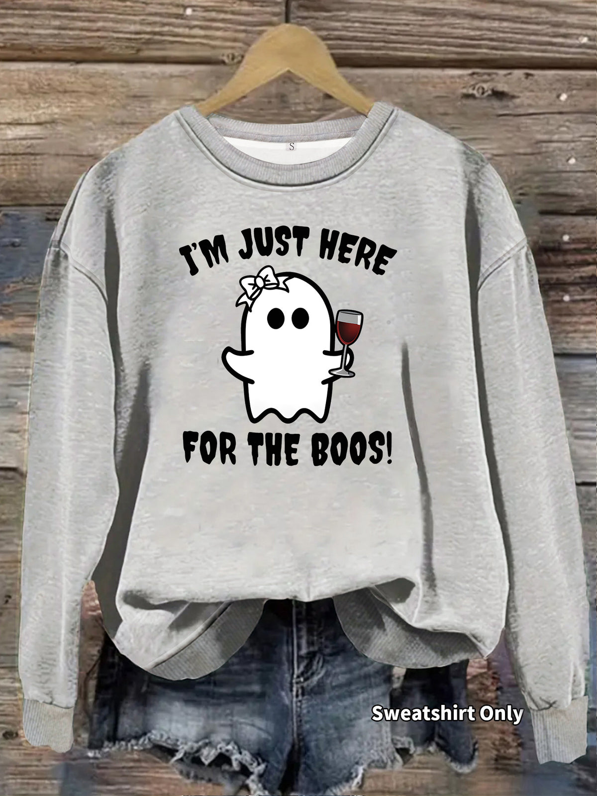 Women's Printed Fleece Sweatshirt