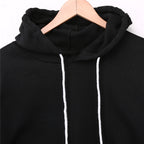Women's Solid Crop Hoodie
