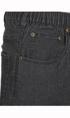 Pull-On Denim Twill Pants