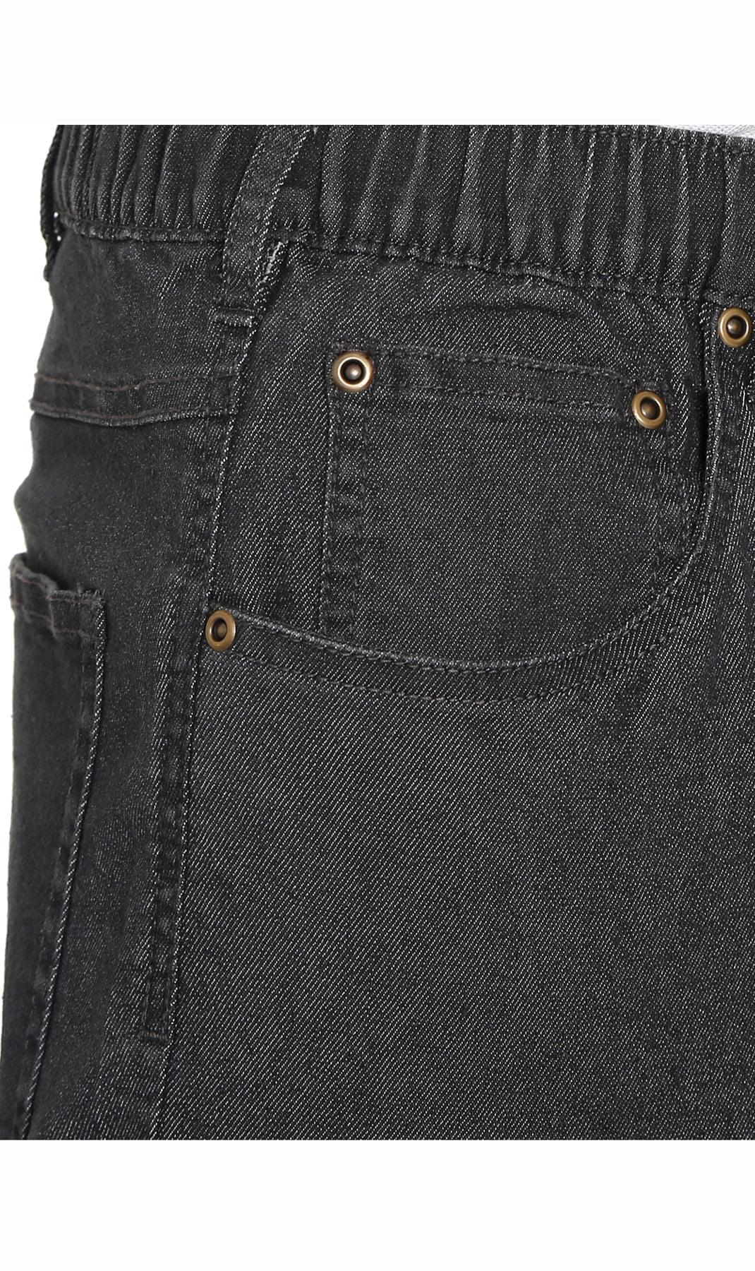 Pull-On Denim Twill Pants