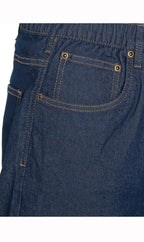 Pull-On Denim Twill Pants