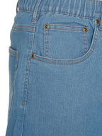 Pull-On Denim Twill Pants