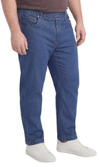 Pull-On Denim Twill Pants