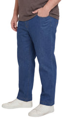 Pull-On Denim Twill Pants