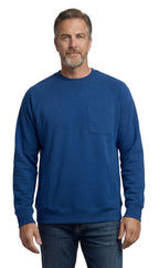 3-Pocket Raglan Fleece Sweatshirt