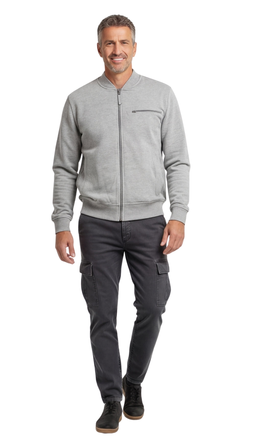 Lightweight Baseball Fleece Jacket