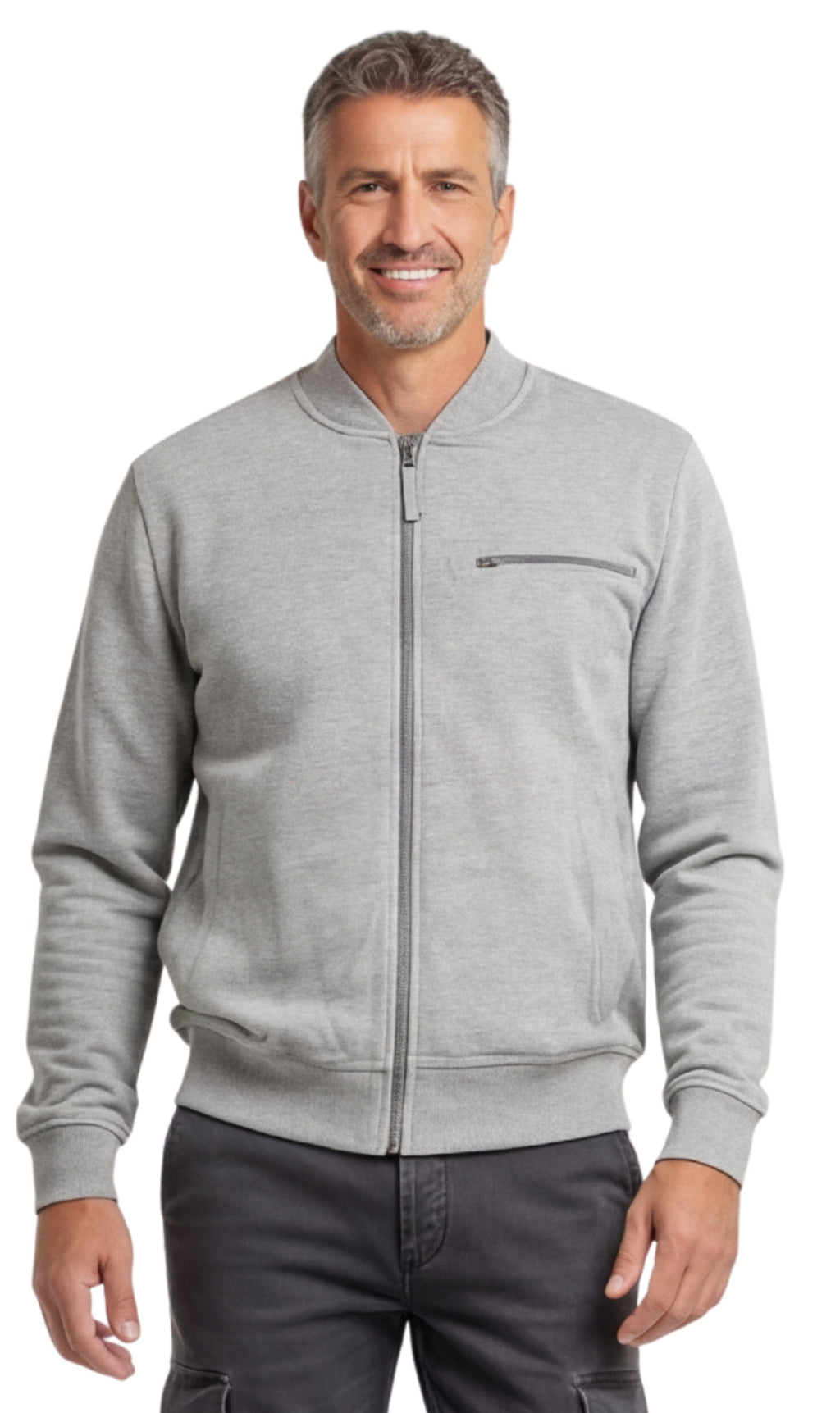 Lightweight Baseball Fleece Jacket