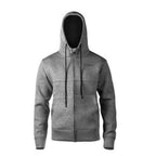 Cotton Letter Print Zip Hoodie
