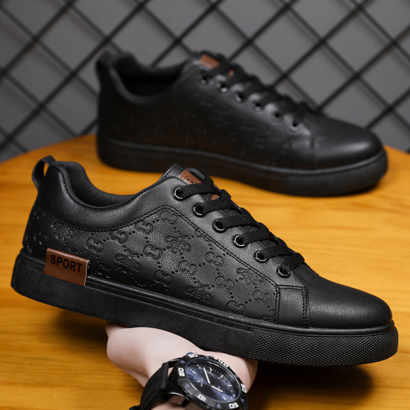 Black Low Cut Casual Shoes