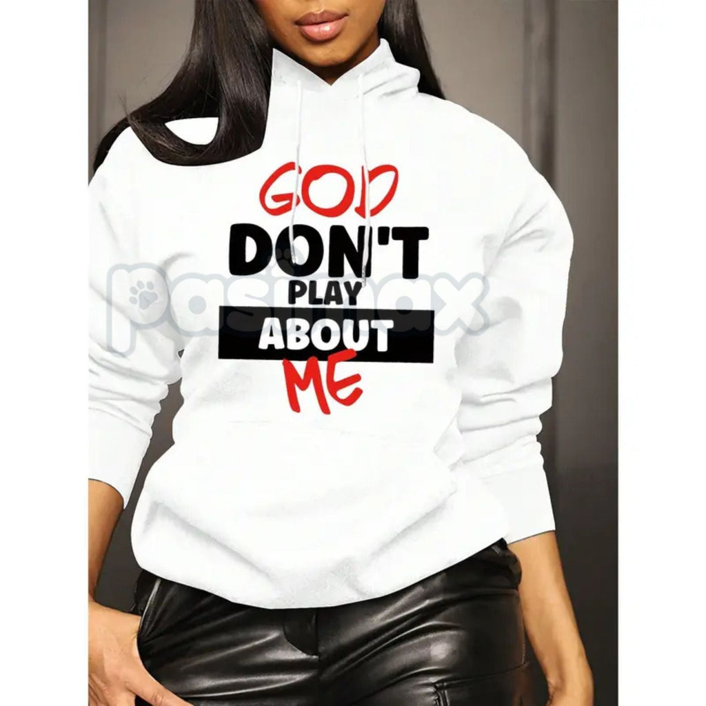 Slogan Letter Print Graphic Hoodie