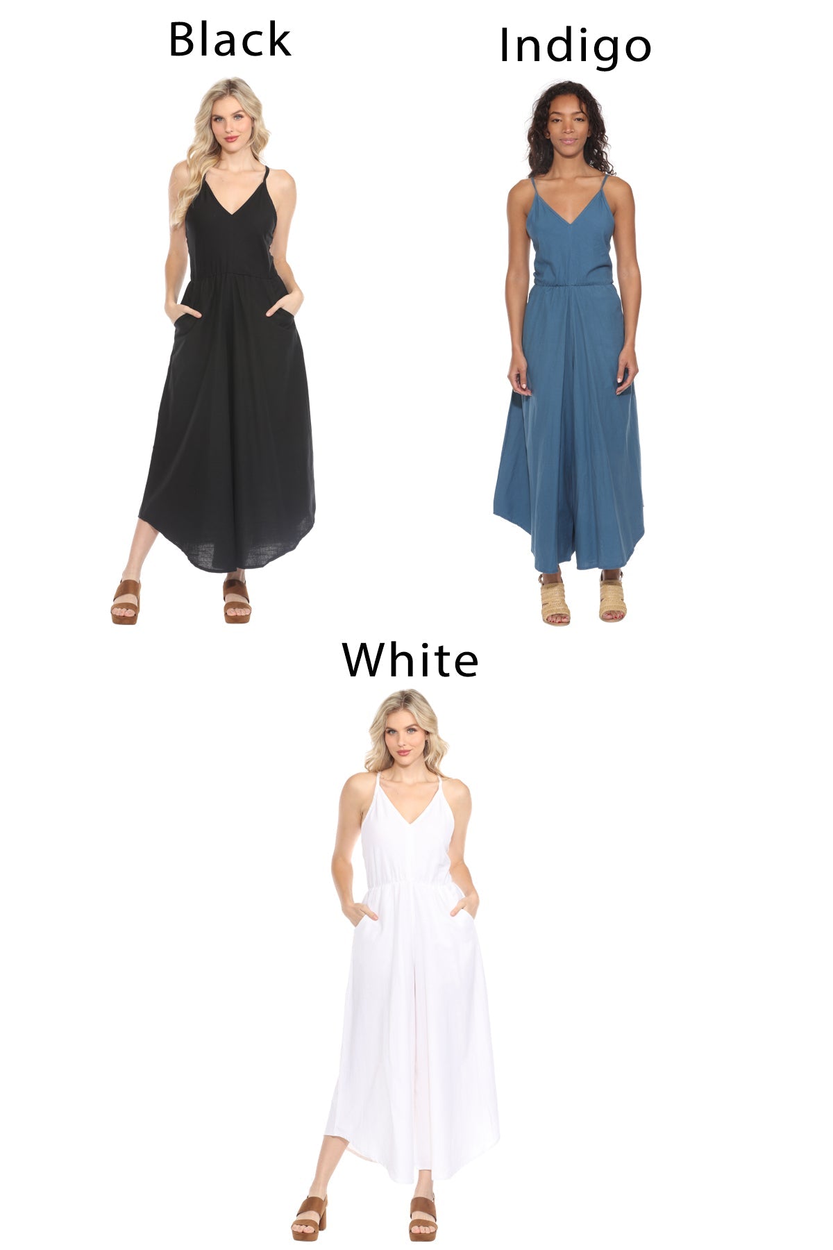 Homespun Palazzo Jumpsuit