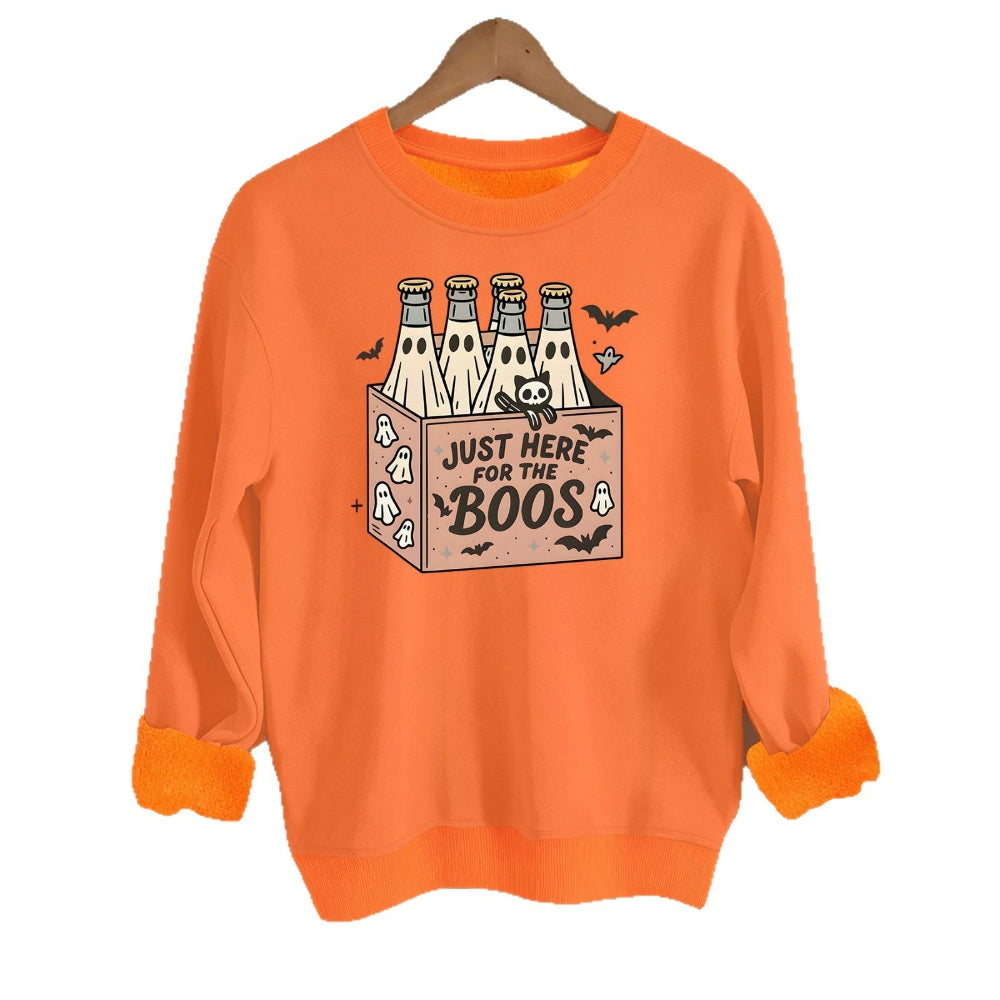 Women's Printed Fleece Hoodie