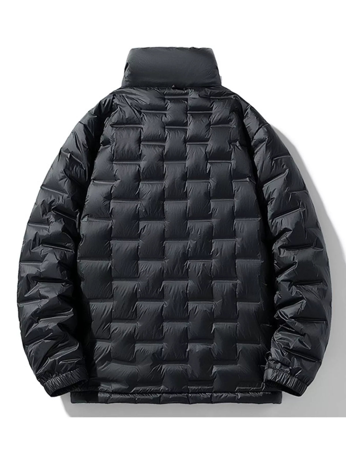 Men's Full Size Padded Quilted Winter Puffer Jacket Plus Size