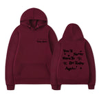 Printed Graphic Pullover Hoodie