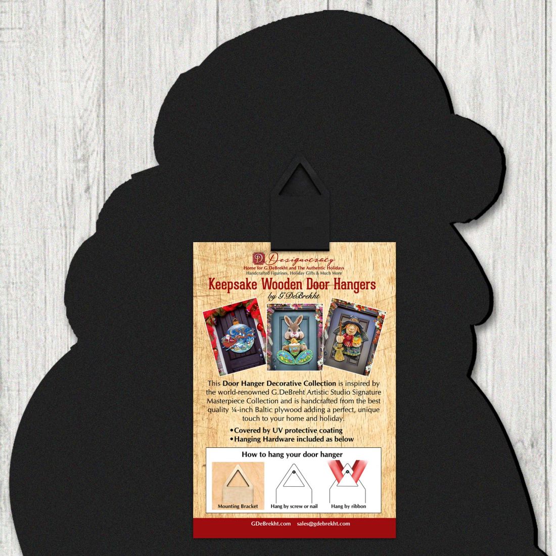 Trick or Treat Halloween Door Decor by Laura Seeley - Thanksgiving Halloween Decor - 8512056H