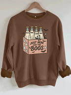 Women's Printed Fleece Hoodie