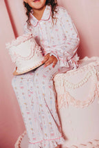 Pink Birthday Girl Ruffle Button-Up Set
