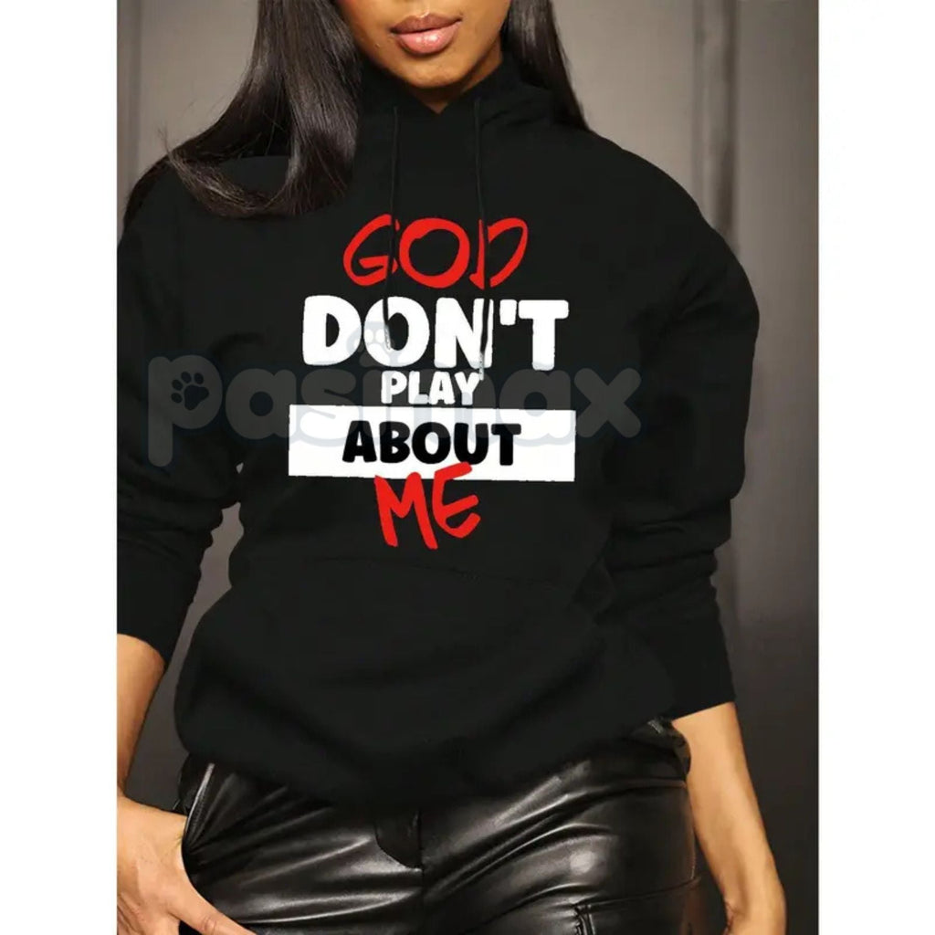 Slogan Letter Print Graphic Hoodie