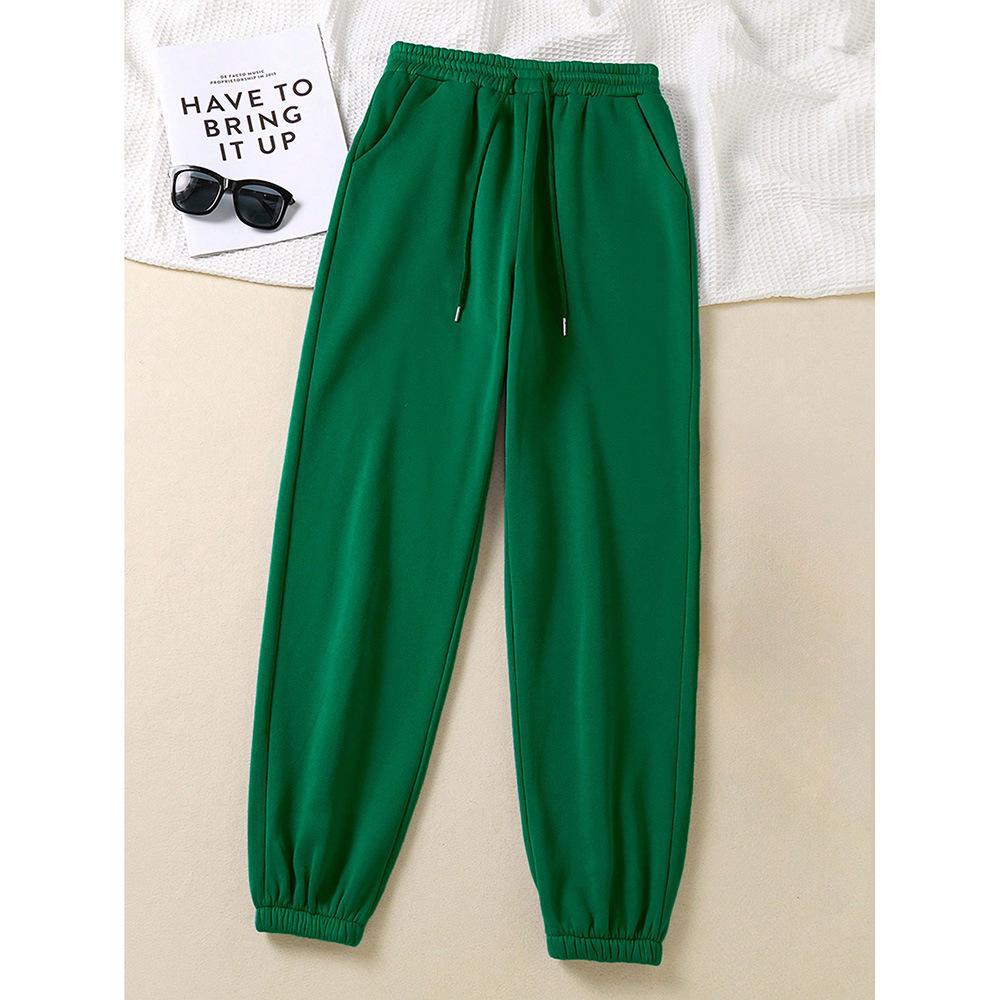Relaxed-fit Jogger Sweatpants Trendy And Versatile Long Pants