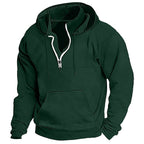 Long Sleeve Half Zip Hoodie