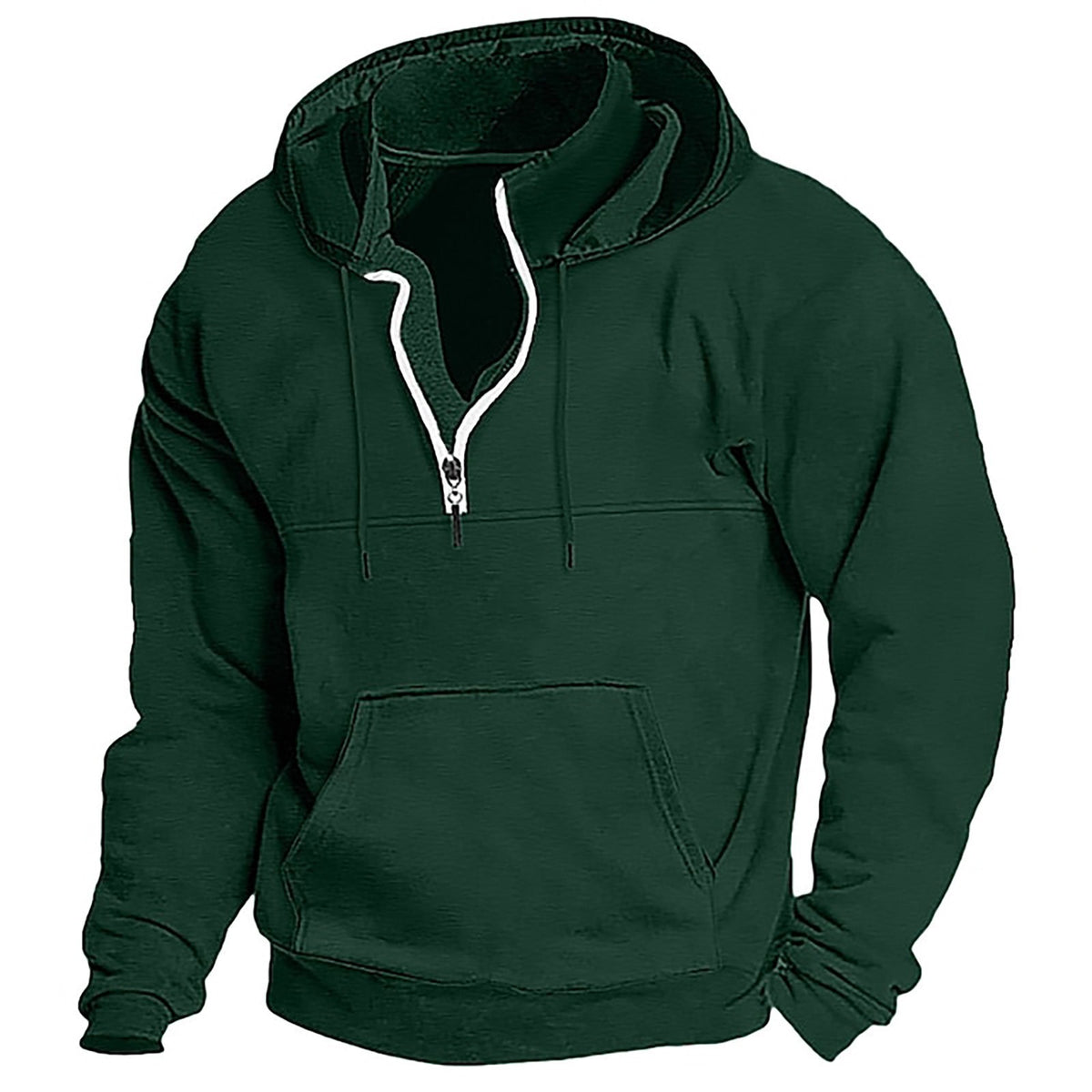 Long Sleeve Half Zip Hoodie