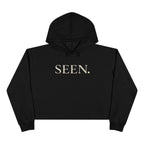 SEEN. Cropped Hoodie – Faith-Inspired Minimal Streetwear