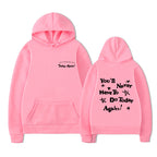 Printed Graphic Pullover Hoodie