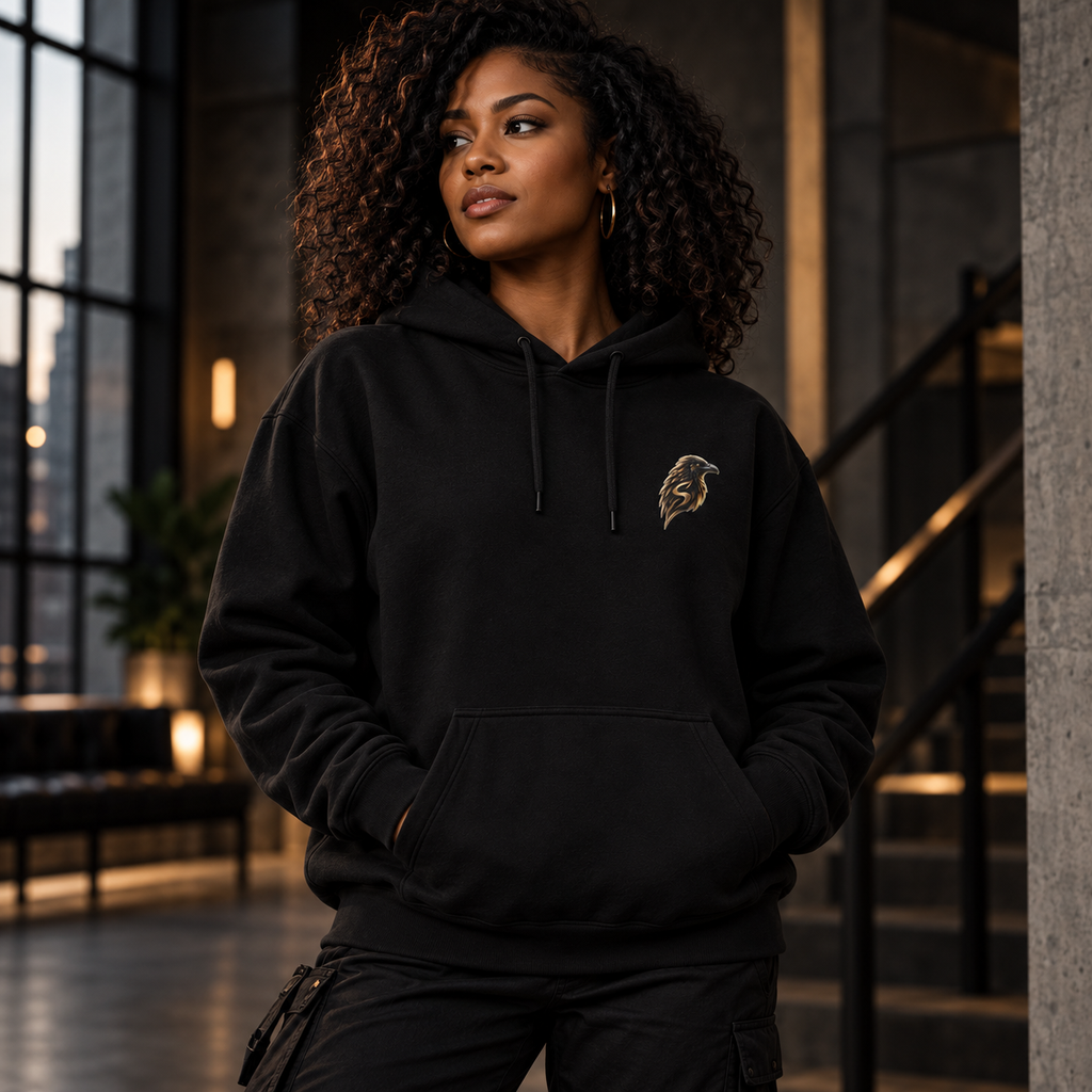 The Raven Heavyweight Hoodie | SEEN Raven Compass