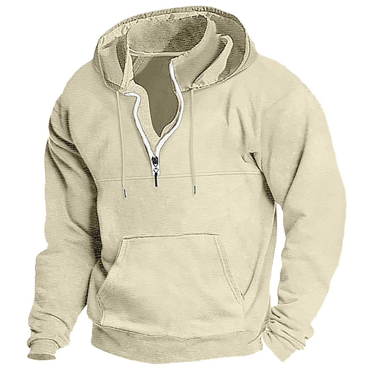 Long Sleeve Half Zip Hoodie