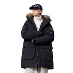Mens Autumnwinter Padded Down Jacket Cold Proof